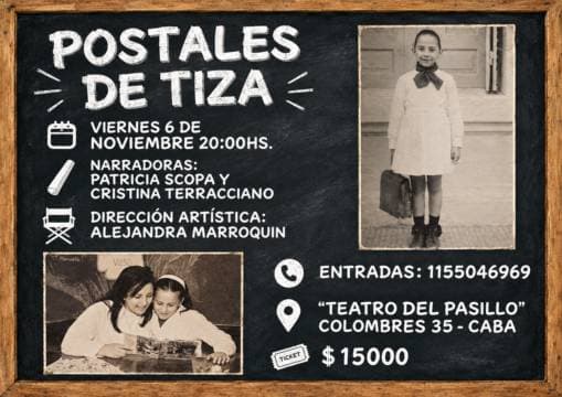 Postales de tiza