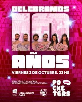 Los Pocketers (Celebración 10 años)