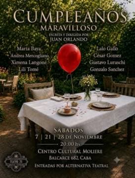 CUMPLEAÑOS Maravilloso