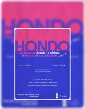 Hondo (tres escenas donde la última termina debajo del agua... o no)