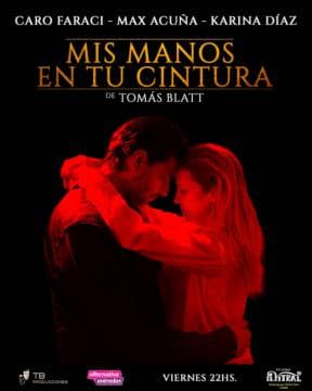 Mis manos en tu cintura