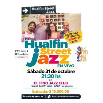 Noche de jazz con Hualfin Street Jazz