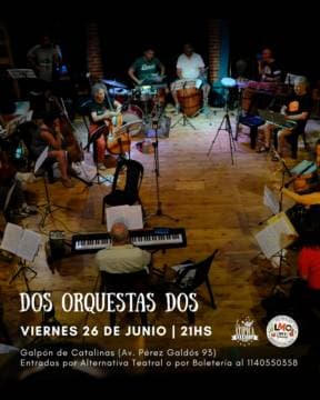Leo Masliah y la Orquestita del Oeste + La Atipica (dos orquestas dos)