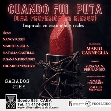 CUANDO FUI PUTA (Una profesión de riesgo)
