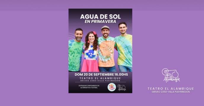 Agua de Sol presenta En primavera