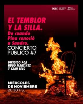 EL TEMBLOR Y LA SILLA - DE CUANDO PINA CONOCIÓ A SANDRO - Concierto Público #7