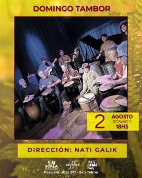 Domingo tambor + Escenario abierto