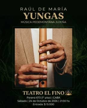 Raúl De María - Yungas (Música Pedemontana Jujeña)