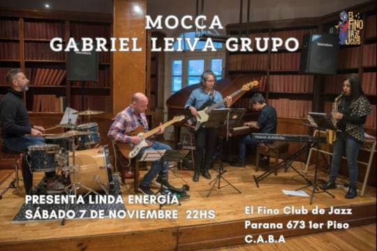 Mocca- Gabriel Leiva Grupo Presenta - Linda Energía -