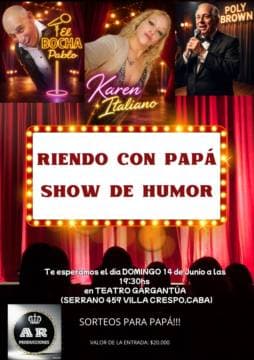 Riendo con papá