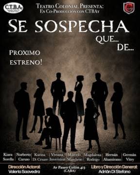 Se sospecha que... de...