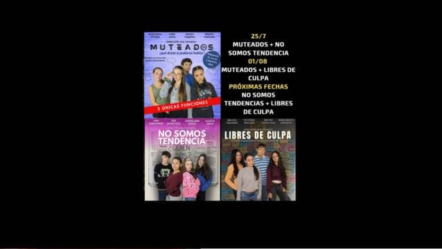 Libres. Ciclo de obras Adolescentes