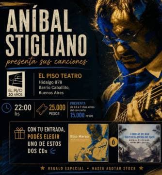 Aníbal Stigliano presenta sus canciones