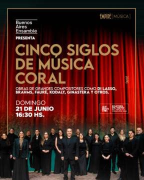 Cinco siglos de música coral