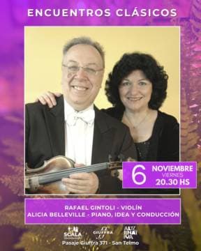 Encuentros clásicos: Ciclo de conciertos de charla y música clásica